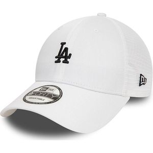 New Era LA Dodgers Home Field White 9FORTY Trucker Cap