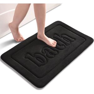 Antislip Memory Foam Badmat - Super Absorberend en Sneldrogend Badtapijt voor Douche en Bad