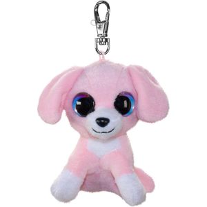 Lumo Dog Pinky met clip - Mini - 8,5cm