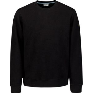 NO-EXCESS Trui Sweater Met Structuur 25100908 020 Black Mannen Maat - XL