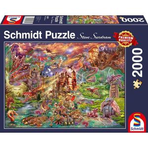 Schmidt Spiele 58971 puzzel Legpuzzel 2000 stuk(s) Fantasie