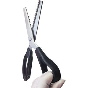 Kleermakersschaar groot zig zag kartel overlock Schaar - Zeer scherp - Stof Knippen - 20 cm | Textielschaar | stofschaar