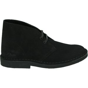 Clarks DESERT BOOT 2 - VeterlaarzenHoge sneakersDames sneakersDames veterschoenenHalf-hoge schoenen - Kleur: Zwart - Maat: 37