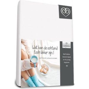 Bed-Fashion Topdek waterdichte molton hoeslaken 200 x 220 cm