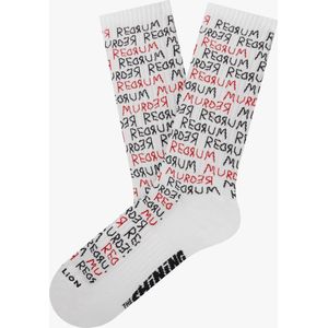 Jimmy Lion Athletick The Shining Redrum Unisex Sokken - Wit - 36-40