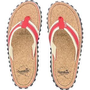 Gumbies | Corker | Teenslippers | Unisex  | Red | Maat 45