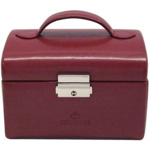 Windrose Merino Jewellery Box Small red