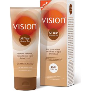 2x Vision All Year Natural Tan 150 ml
