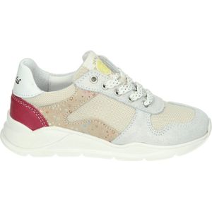 Develab 42882 - MeisjesLage schoenenKindersneakers - Kleur: Wit/beige - Maat: 32