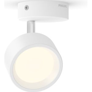 Philips Bracia single spot - Wit - 27K - 1x5.5W