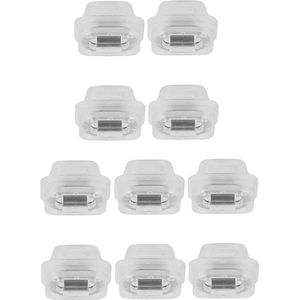 Interieur Trim Molding Clip Deur Retainer Trim Finisher Clips - Set van 10 - Autodeur Insert Trim Strip Grommets Clips Card Inlay voor E46 E90 E91 E92 E93 .