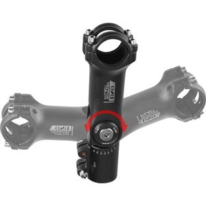 Verstelbare fietsstuurpen 0-120 graden voor 318 mm - stuurpen verstelbaar - MTB racefiets - BMX-fiets stuurpen verlenger