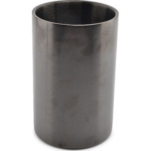 BonBistro Wijnkoeler 12xH19cm dubbelwandig antique zwart Bar