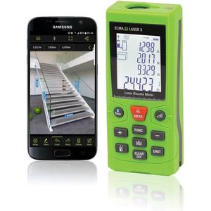 Elma Sagab laser afstandsmeter met bluetooth 0-80 meter (S-ELMA Laser 3)