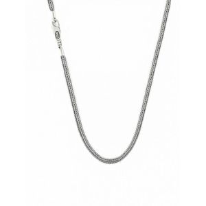 SILK Jewellery - Zilveren Ketting - Roots - 637.50 - Maat 50,0