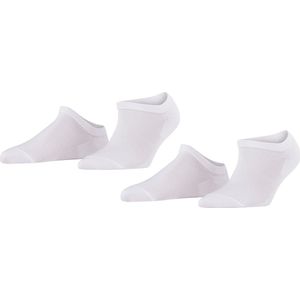 FALKE Active Breeze 2-Pack koelingseffect duurzaam lyocell multipack sneakersokken dames wit - Maat 39-42