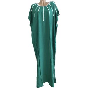 Kaftan - Maxi Jurk One size 38-44 groen