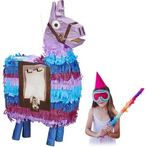 relaxdays pinata lama - verjaardagspinata alpaca - zonder vulling - kinderverjaardag