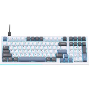 JMZR® Mechanical Keyboard - Mechanisch Toetsenbord Gaming - Wit