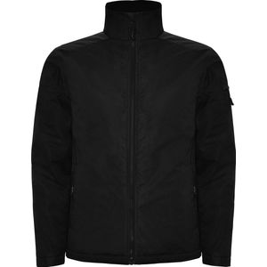 Zwarte gewatteerde outdoorjas 'Utah' merk Roly maat XL