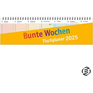 Equivera Bureaukalender 2025 - Gezinsplanner - Kalender - Weekplanner - Weekoverzicht - tot 18 Maanden