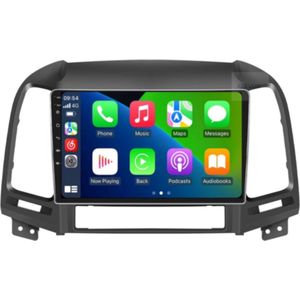 ADIVOX 9 inch voor Hyundai Santa Fe 2006-2011 Android 13 CarPlay/Auto/WiFi/RDS/DSP/NAV/DAB+