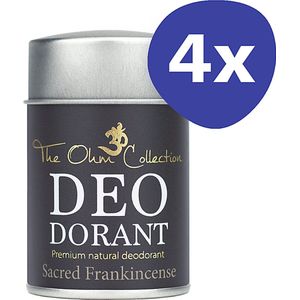 The Ohm Collection Deodorant Poeder Sacred Frankincense (4x 50gr)
