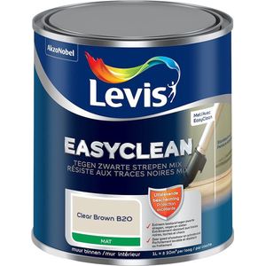 Levis EasyClean - Tegen Zwarte Strepen Mengverf - Mat - Clear Brown B20 - 1L