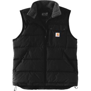 Carhartt - Montana Gevoerde Bodywarmer - Rain Defender - Loose fit - Insulated Vest - Zwart - Heren - maat XL (valt als XXL)