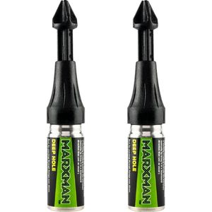 Marxman diep gaten - Marxmanpen - Marxman pen - Markeerpen voor markeren van boorgaten 45mm tot 100mm diep- set 2 stuks