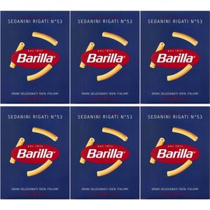 BARILLA Sedani Rigati - Tubes Italiaanse pasta 500g