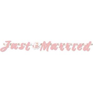Folat - Letter Banner Just Married