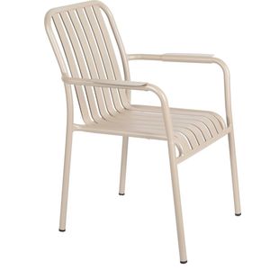 Oviala - Faro - Terrasstoel - Taupe - Aluminium - Stapelbaar