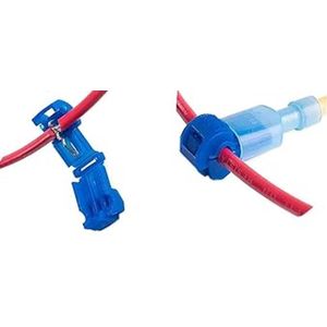 Aftakklem + Draad connector 1.0-2.5mm 100stuks