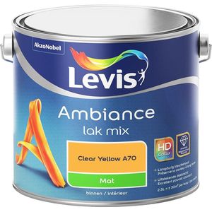 Levis Ambiance Lak Mat Mix - Clear Yellow A70 - 2,5 L