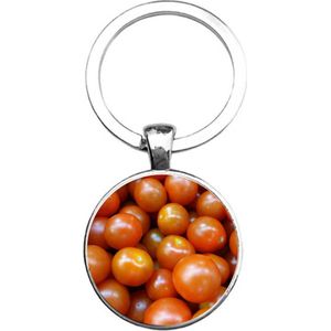 Sleutelhanger Glas - Tomaten