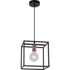 Lucide ARTHUR - Hanglamp - 1xE27 - Zwart