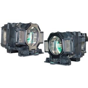 Beamerlamp geschikt voor de EPSON POWERLITE PRO Z8050WNL beamer, lamp code LP52 / V13H010L52. Bevat originele UHP lamp, prestaties gelijk aan origineel.