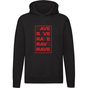Rave Hoodie - party - festival - hardstyle - hardcore - unisex - trui