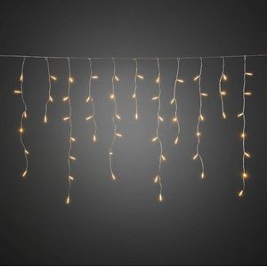 Lichtgordijn IJspegel ijsregen binnen en Buiten 24 V 240 - decoratie - kerstverlichting - verlichting - gordijn -Wanddecoratie Slinger - Veelkleurig lichtjes vervangbaar- kerstverlicting-kerstversiering