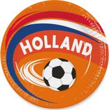 Boland - 8 Papieren bordjes 'Holland' - Voetbal - Voetbal
