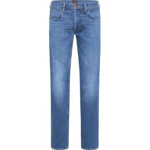 Lee Daren Zip Fly Low Stretch In Dark Freeport Heren Jeans - Spijkerbroek voor Mannen - Blauw - Maat 38/34