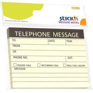 Stick'n telefoon notitieblok, 76x101mm, 100 sticky notes