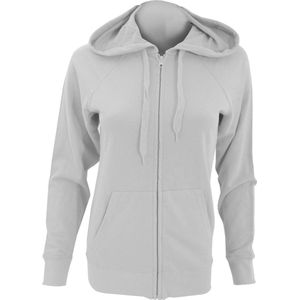 Fruit Of The Loom Dames Getailleerd Lichtgewicht Hoodie Dames met Capuchon(240 GSM) (Heather Grijs)