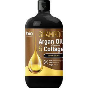 Marokkaanse arganolie en collageen shampoo voor alle haartypes 946ml