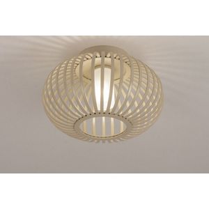 Lumidora Plafondlamp 74571 - G9 - Beige - Zand - Metaal - Badkamerlamp - IP44 - 24 cm