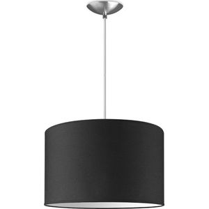 Home Sweet Home hanglamp Bling - verlichtingspendel Basic inclusief lampenkap - lampenkap 35/35/21cm - pendel lengte 100 cm - geschikt voor E27 LED lamp - zwart