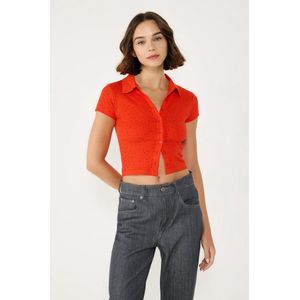 Cardigan Polo Brodé Avant