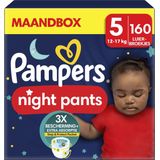 Pampers Night Pants - Maat 5 (12kg-17kg) - 160 luierbroekjes - Maandbox