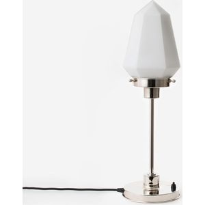 Art Deco Trade - Slanke Tafellamp Briljant 20's Nikkel